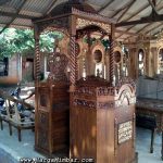 Jual Mimbar Masjid Ukiran Kayu Jati