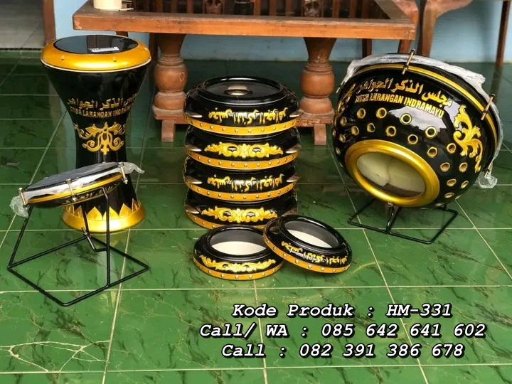 Alat Musik Rebana Kayu Ukiran Jepara