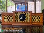 Meja Podium Mimbar Minimalis Duduk Masjid